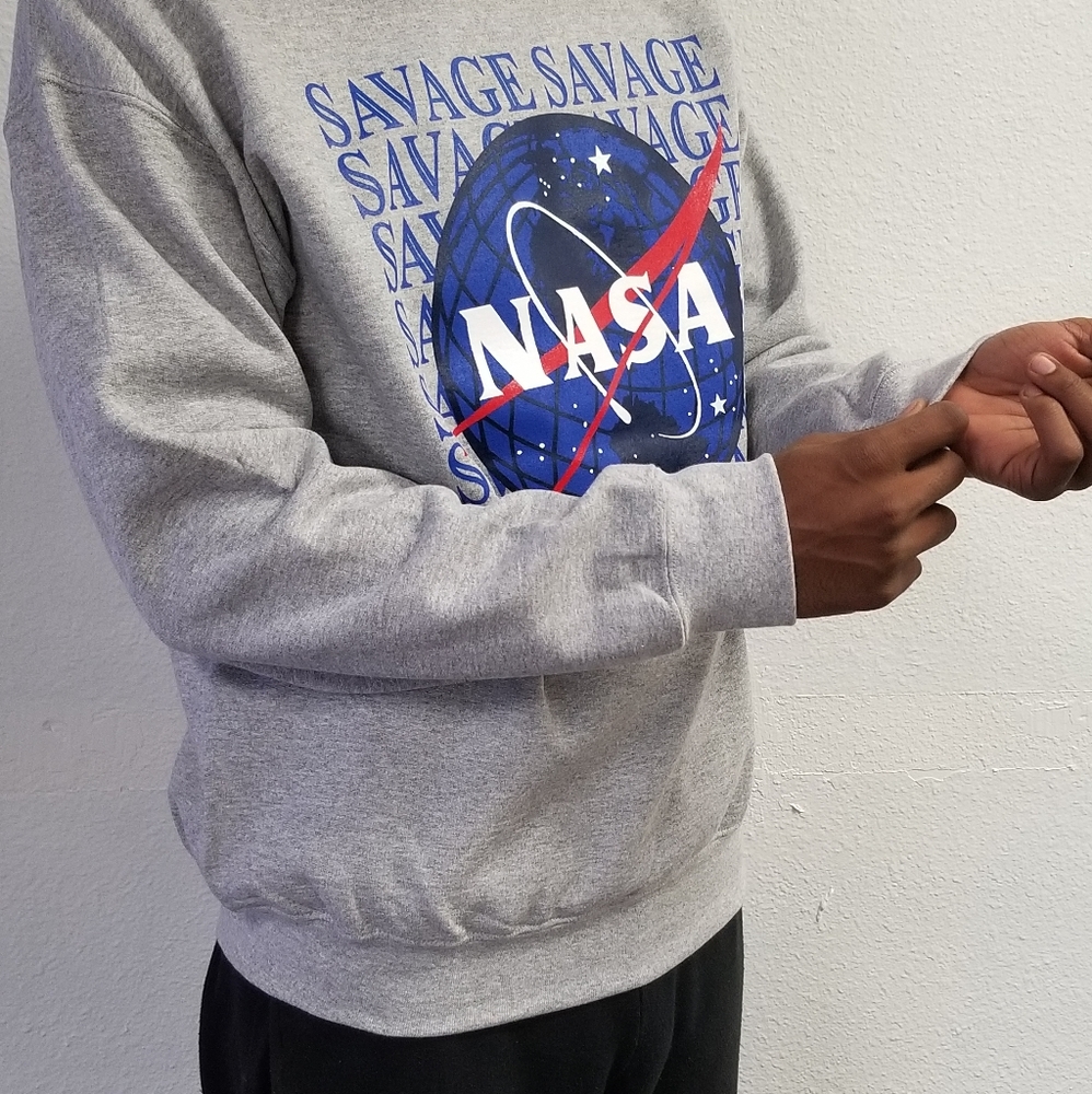 NASA pullover sweater